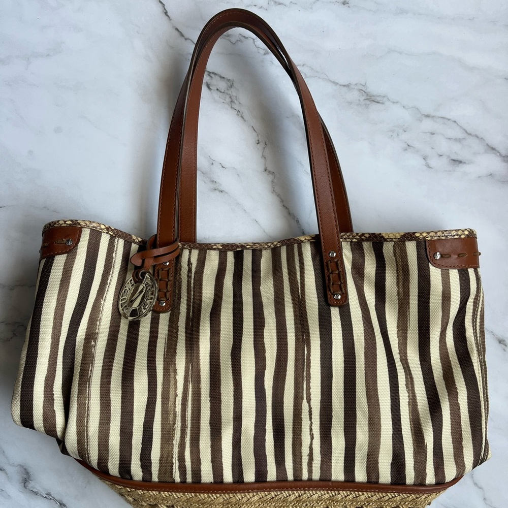 Henri Bendel Striped Beach Tote